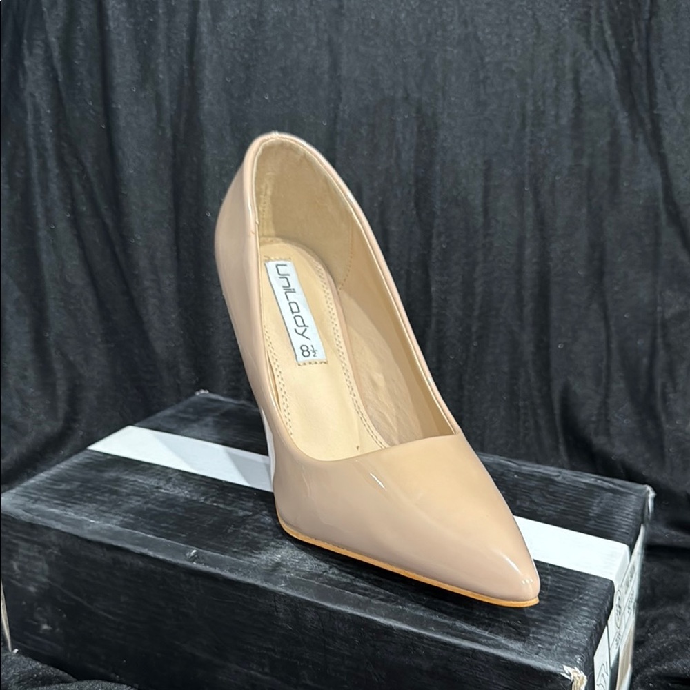 Unlisted Tan Heels Classic Pointed-Toe Pumps